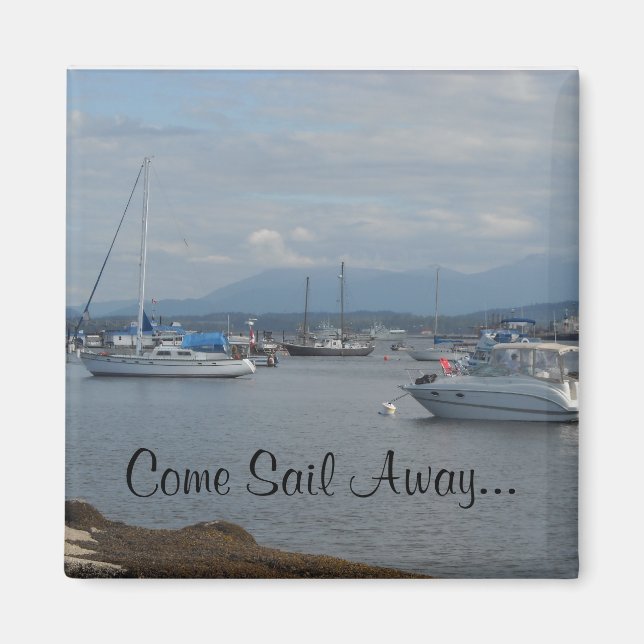 Schiffe im Ozean Magnet (Vorne)