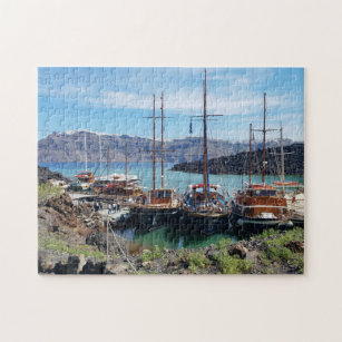 Schiffe im Santorini-Puzzle