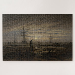 Schiffe in Anchor - Caspar David Friedrich