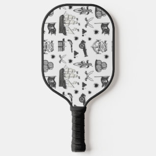 Schiffe, Kanonen, Schwerter, und das Thema Weinpir Pickleball Schläger