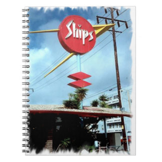 Schiffe Schildern Culver City Notizblock