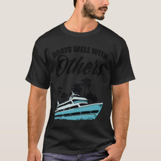 Schiffe vertragen sich gut mit anderen nautischen T-Shirt