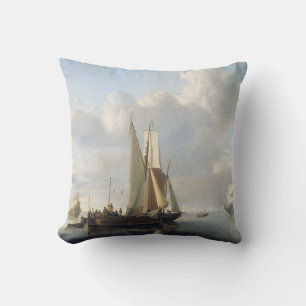 Schiffe vor der Küste, Willem van de Velde (II), Kissen