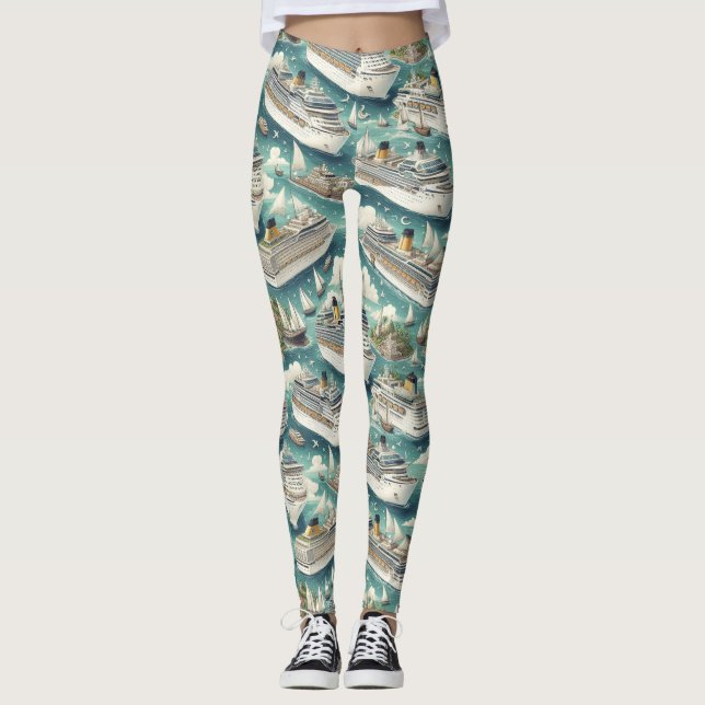 Schifffahrt Leggings (Vorderseite)