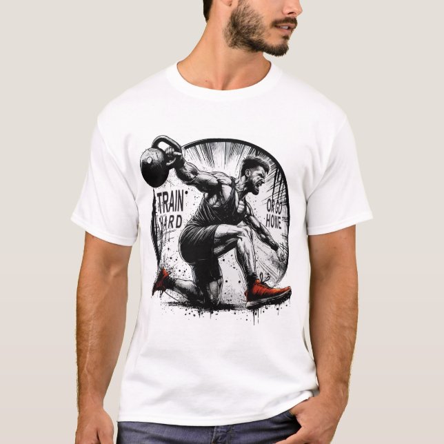 SCHIFFFAHRT ODER ZUHAUSE T-Shirt (Vorderseite)