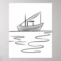Schifffahrtslinie Fluss Fishing
