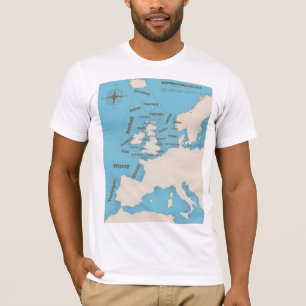 Schifffahrtsprognose für die Britischen Inseln in  T-Shirt