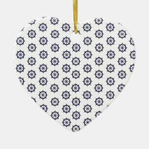 Schiffs Kapitän Segler Anker Keramik Ornament