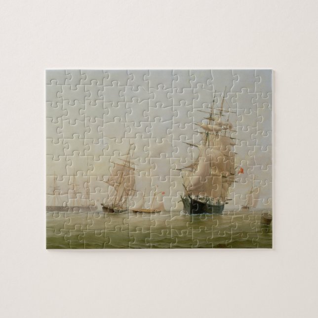 Schiffs-Malerei (Öl auf Leinwand) (Horizontal)