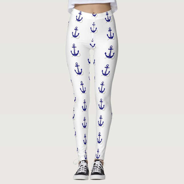 Schiffsanker Leggings (Vorderseite)