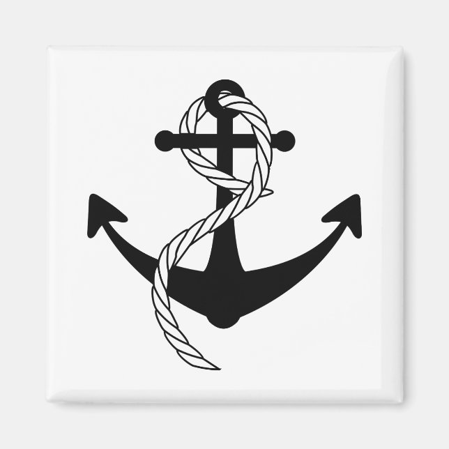 Schiffsanker Magnet (Vorne)