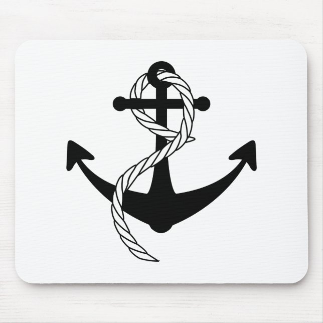 Schiffsanker Mousepad (Vorne)