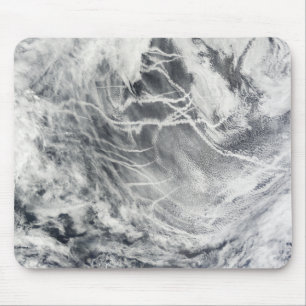 Schiffsbahnen im Pazifischen Ozean Mousepad