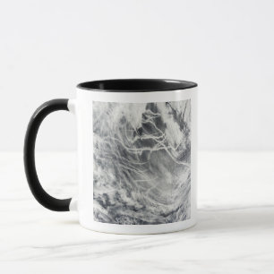 Schiffsbahnen im Pazifischen Ozean Tasse