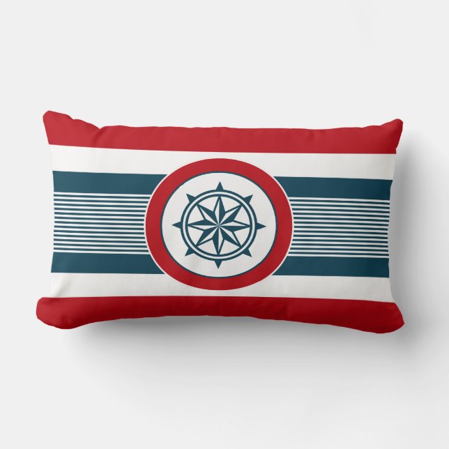 Schiffsdesign Lendenkissen (Vorderseite)