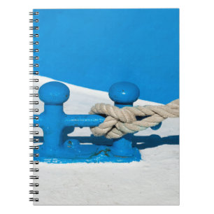 Schiffsdoppelpoll mit Seil Notizblock