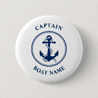 Schiffskapitän Nautic Anchope Name Navy Blue