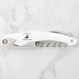 Schiffskapitän Personalisiert Bottle Opener Kellnermesser