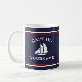 Schiffskapitän Sailboat Tasse