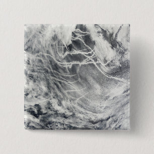 Schiffspuren im Pazifischen Ozean Button