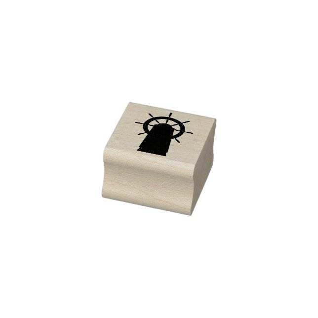 Schiffsrad Gummistempel (Stempel)