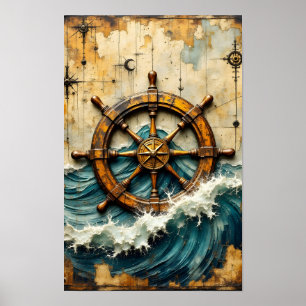 Schiffsrad Poster