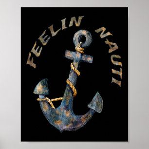 Schiffsschraube Lustig Segeln Nauti Poster