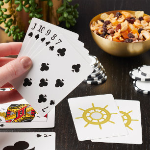 Schiffssteuer Spielkarten