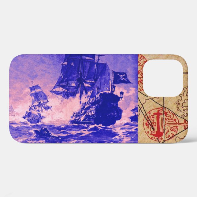 SCHIFFSTRECKE/KARTEN-KARTEN Case-Mate iPhone HÜLLE (Rückseite (Horizontal))