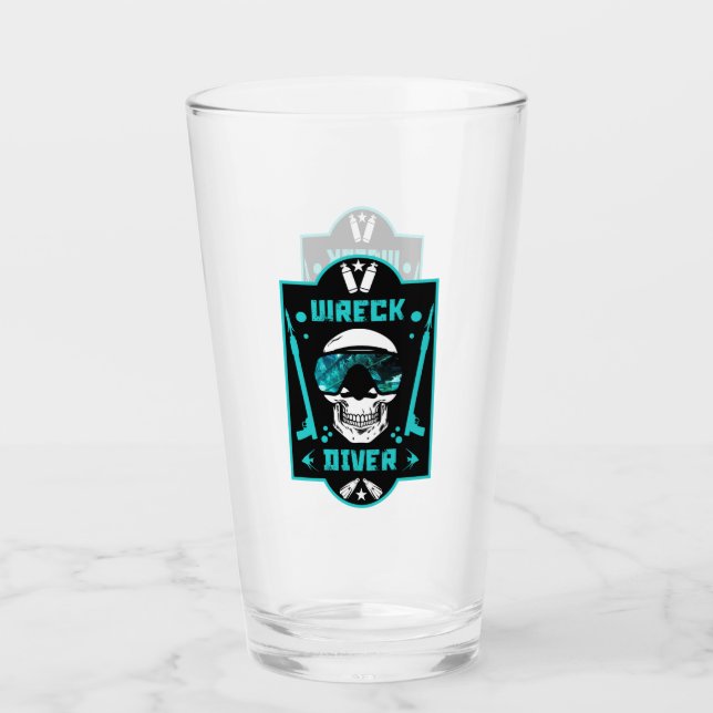 Schiffswrack-Divers Glas (Vorderseite)