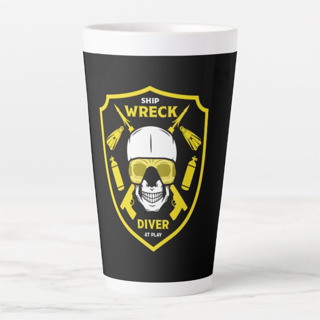 Schiffswrack-Divers Milchtasse (Vorderseite)