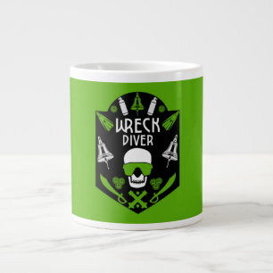 Schiffswrak Seetaucher Jumbo-Tasse