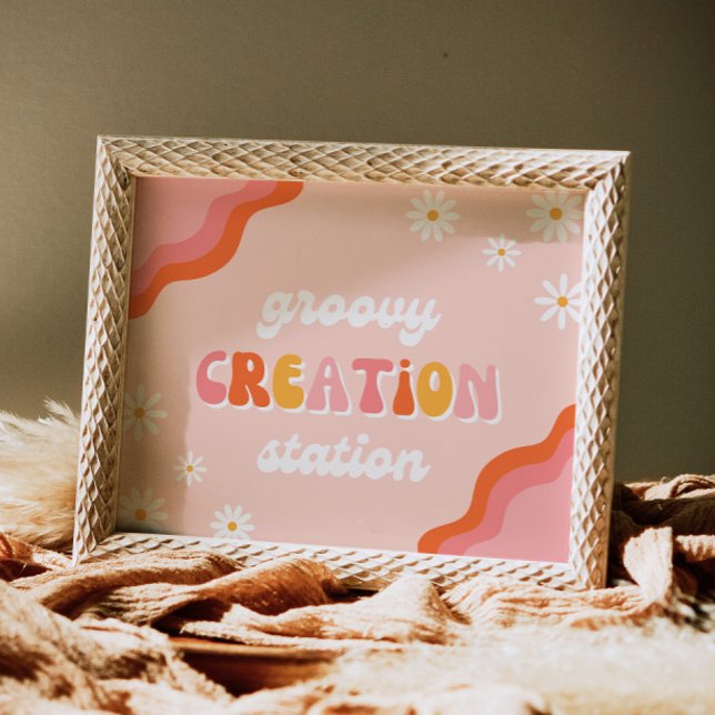 Schild der Groovy Creation Station (Von Creator hochgeladen)