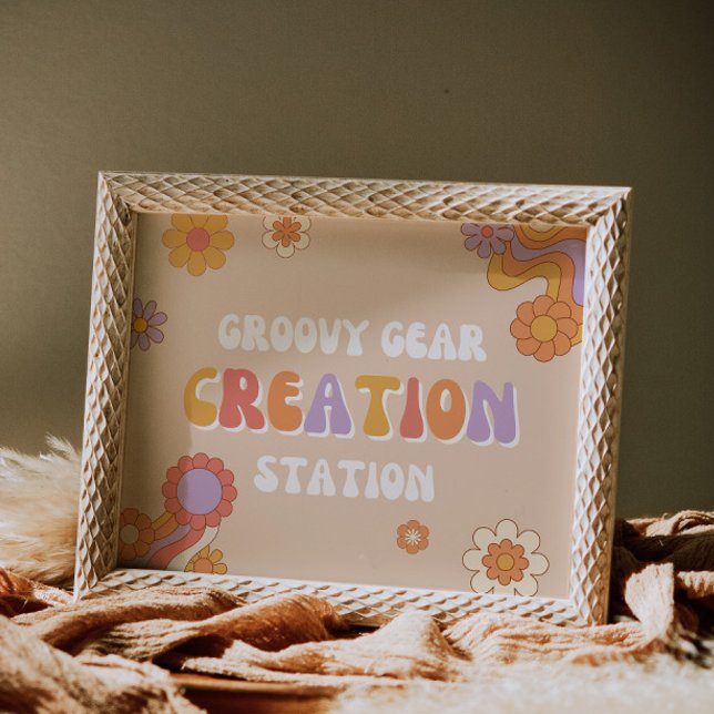 Schild der Groovy Gear Creation Station | Groovy P (Von Creator hochgeladen)