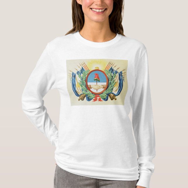 Schild des Bündnisses von Argentinien T-Shirt (Vorderseite)