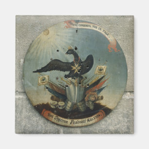 Schild eines preussischen Offiziers, 1764 Magnet