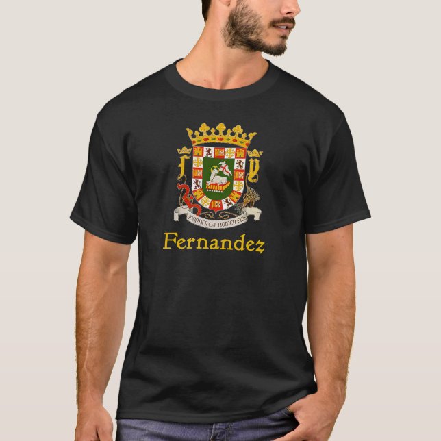 Schild Fernandez Puerto Rico T-Shirt (Vorderseite)