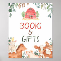Schild für Bauernhöfe-Tiere Bücher und Geschenke