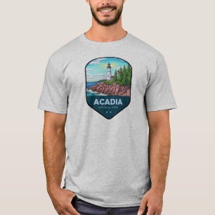 Schild für den Acadia National Park T-Shirt