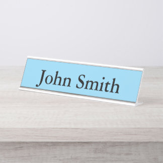 Schild für Schreibtisch, Standard (2" x 8"), Silbe