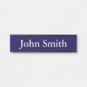 Schild für Schreibtisch, Standard (5 cm x 20 cm),