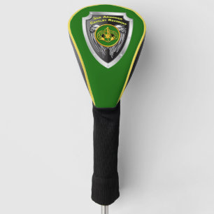 Schild für Veteranen des 3. gepanzerten Kavallerie Golf Headcover