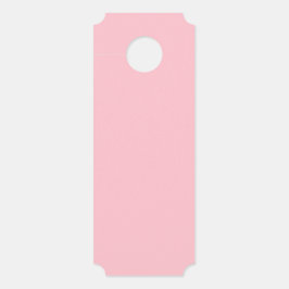 Schild mit minimalem Blush Pink-Heckklappe