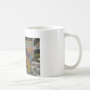 Schild Pfosten Rum Point Grand Cayman Kaffeetasse