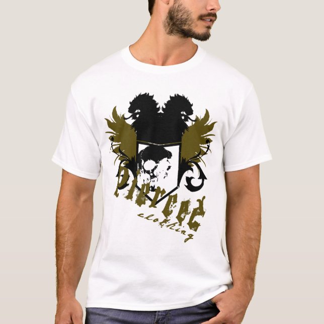 Schild und Engel T-Shirt (Vorderseite)