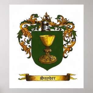 Schild/Wappen Poster