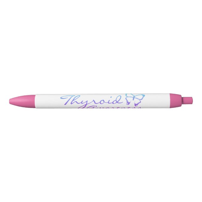 Schilddrüse-Bewusstseins-Stift Kugelschreiber (Vorderseite)