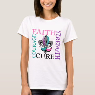 Schilddrüse-Krebs der Lilien-3 T-Shirt