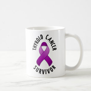 Schilddrüse-Krebs-Überlebend-Tasse Kaffeetasse