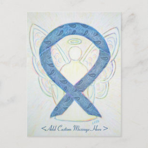 Schilddrüse Paisley Awareness Ribbon Angel Postkar Postkarte